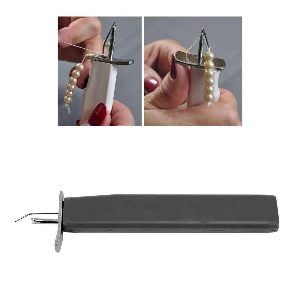 Handheld Beading Knotting Tool Universal Labor-saving Jewelry DIY Tool Easy Operate Practical Bead Stringing