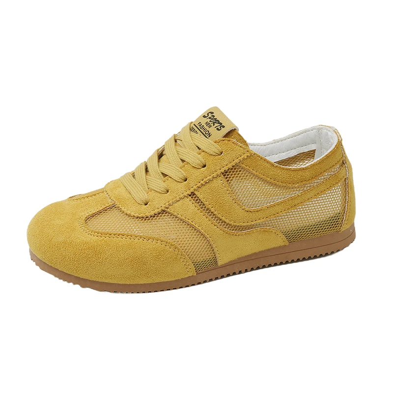 

Comfortable Women's Sneaker Casual Shoes Hollow Breathable Lightweight Soft Non-slip Flat Shoes Outdoor Casual Sports Shoes