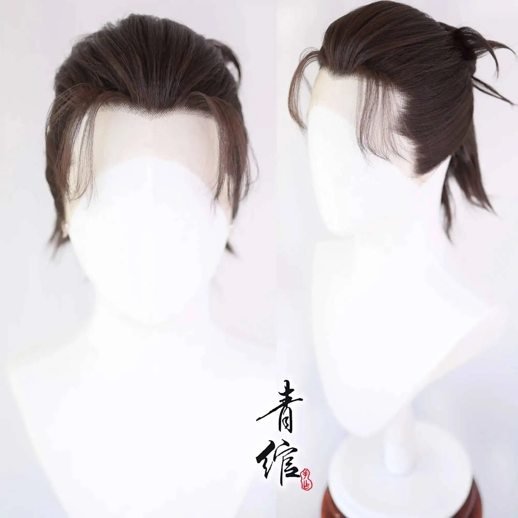 

Season Titan Final Attack On Long Hair Allen Anime Cosplay Wig With Hair Tie And Hook Style Costume Halloween Wig Cover