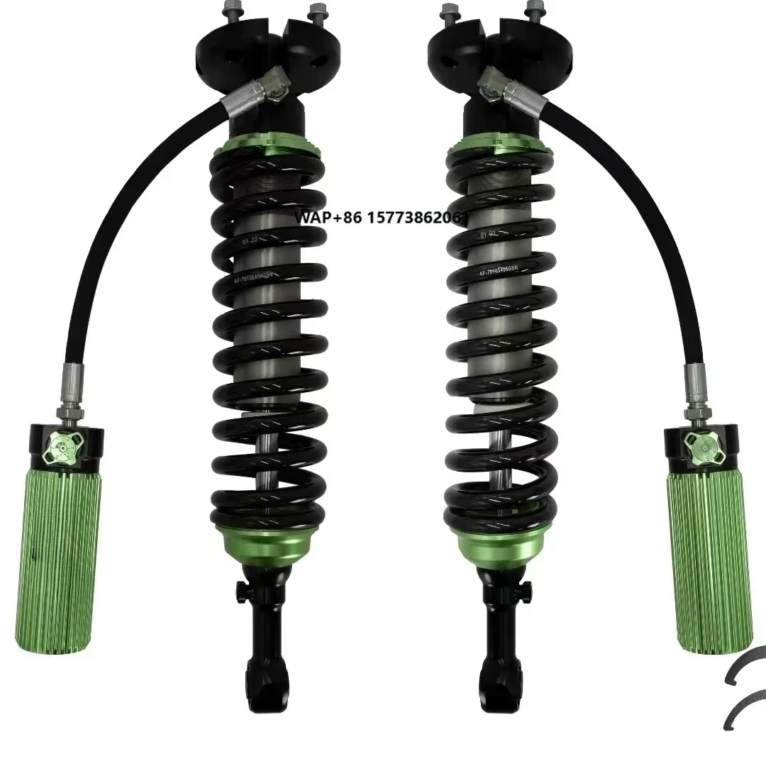 

For POER Single-loop Bidirectional Nitrogen Shock Absorber 2-3.5" Lift Kit Body Control Fits Roads Protects Parts Color Custom