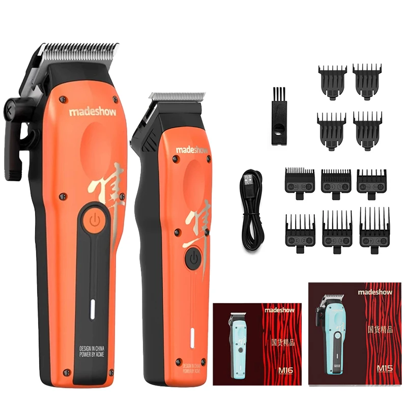 Professional Madeshow D8 M10+ M11 Hair Clipper For Men Beard