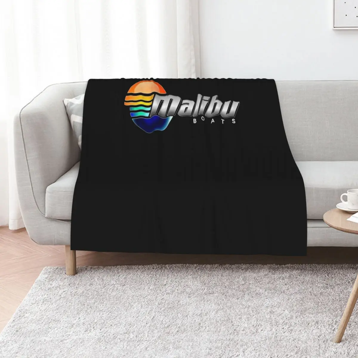 Malibu barcos manta de verano mantas finas para mantas turísticas de bebé