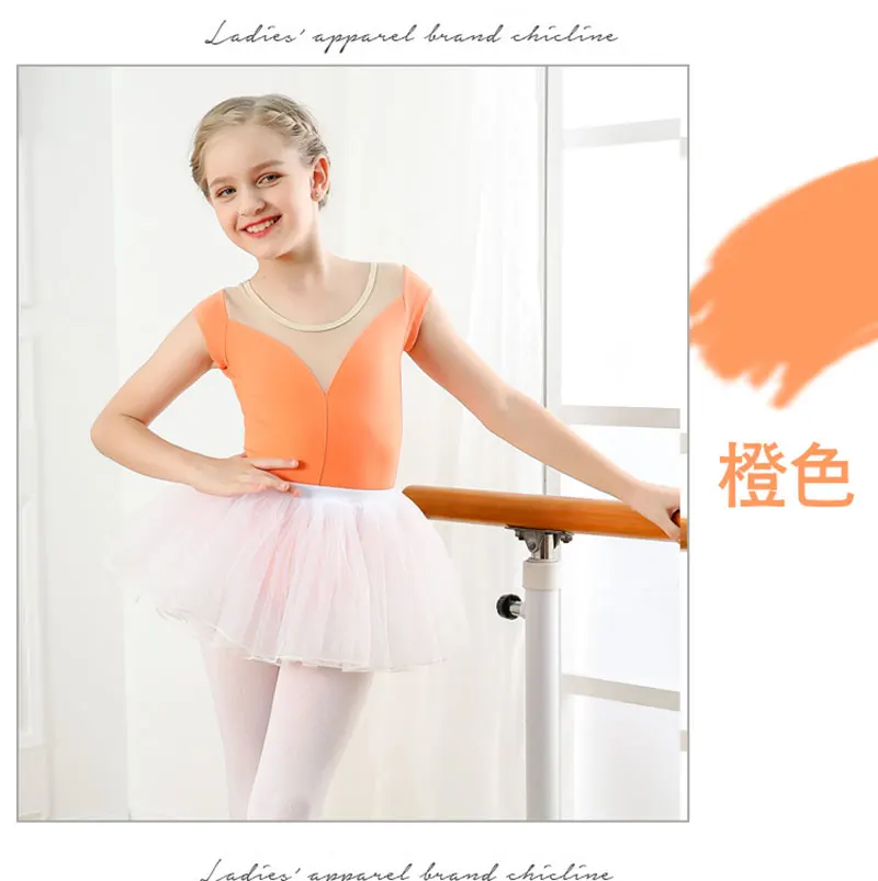 Kids Girls Ballet Dress Swimsuit for Dancing Tutu Ballet Leotard Fancy Costume Girl Gymnastics Leotard Ballerina Ballet Clothing