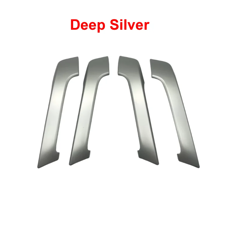 4Pcs/Set Car Interior Door Handle Trim ABS For Toyota Land Cruiser Prado FJ150 150 2010-2018 Accessories