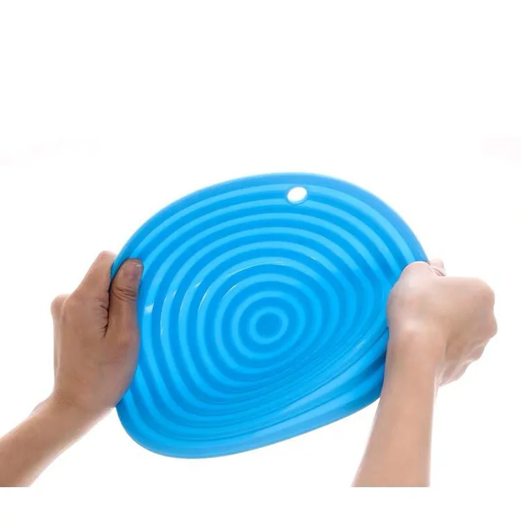 Food Grade Silicon Heat Insulation Mat Dining Table Mat Household Sand Pot Mat Large Kitchen Plate Mat Silicone Mat