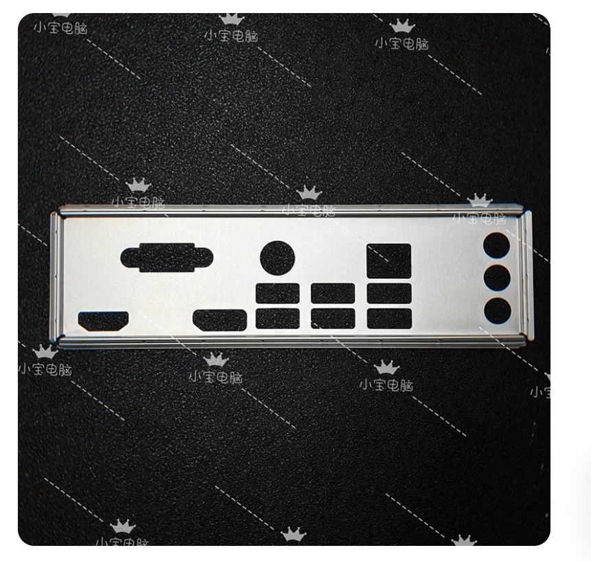 IO I/O Shield Back Plate BackPlate BackPlates Stainless   Steel Blende Bracket For  MSI B660m-G B760m-Bomber