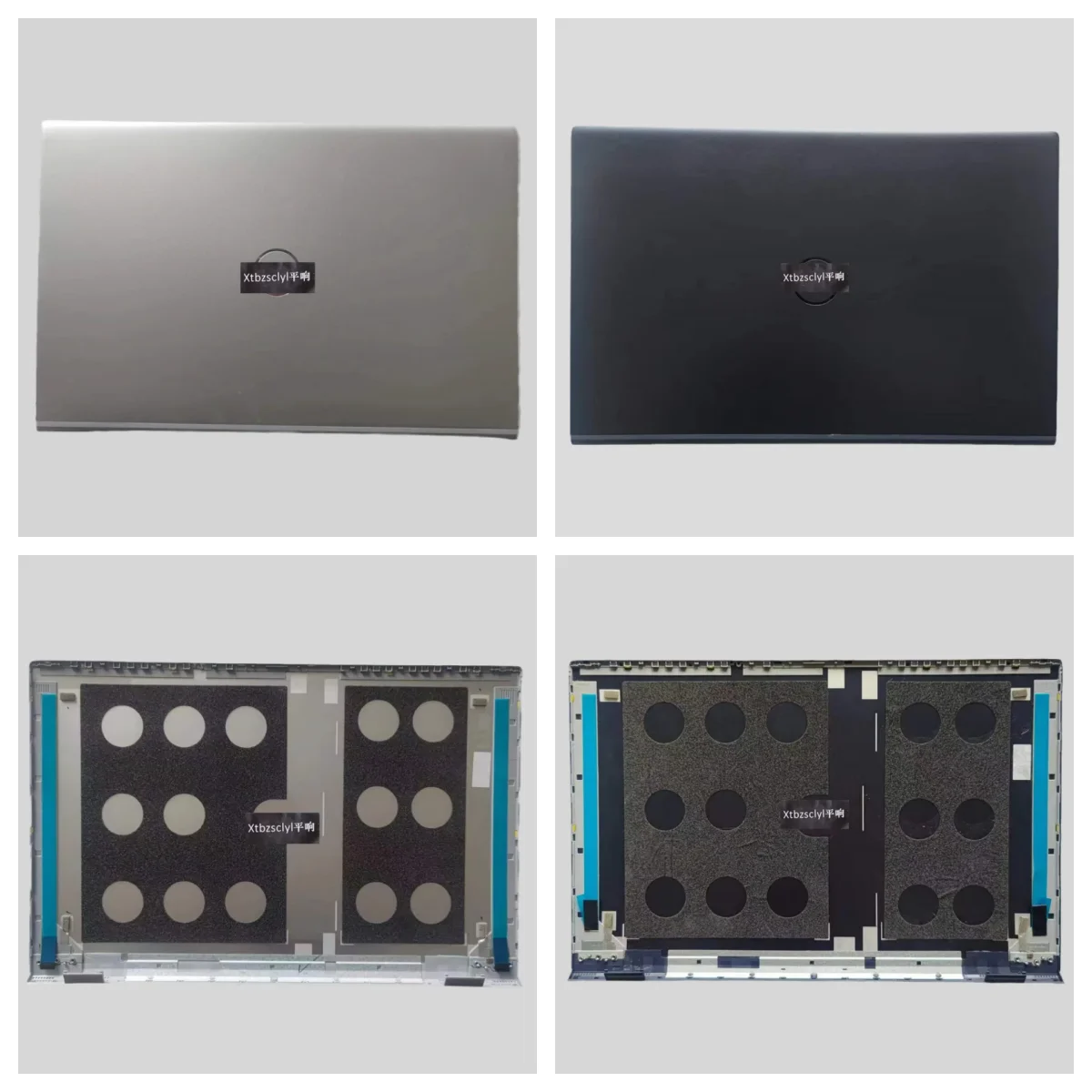 Imagem -01 - Nova Tampa Traseira Lcd para Dell Inspiron 5502 5505 5501 Prata Azul 0mcwhy 061dxh
