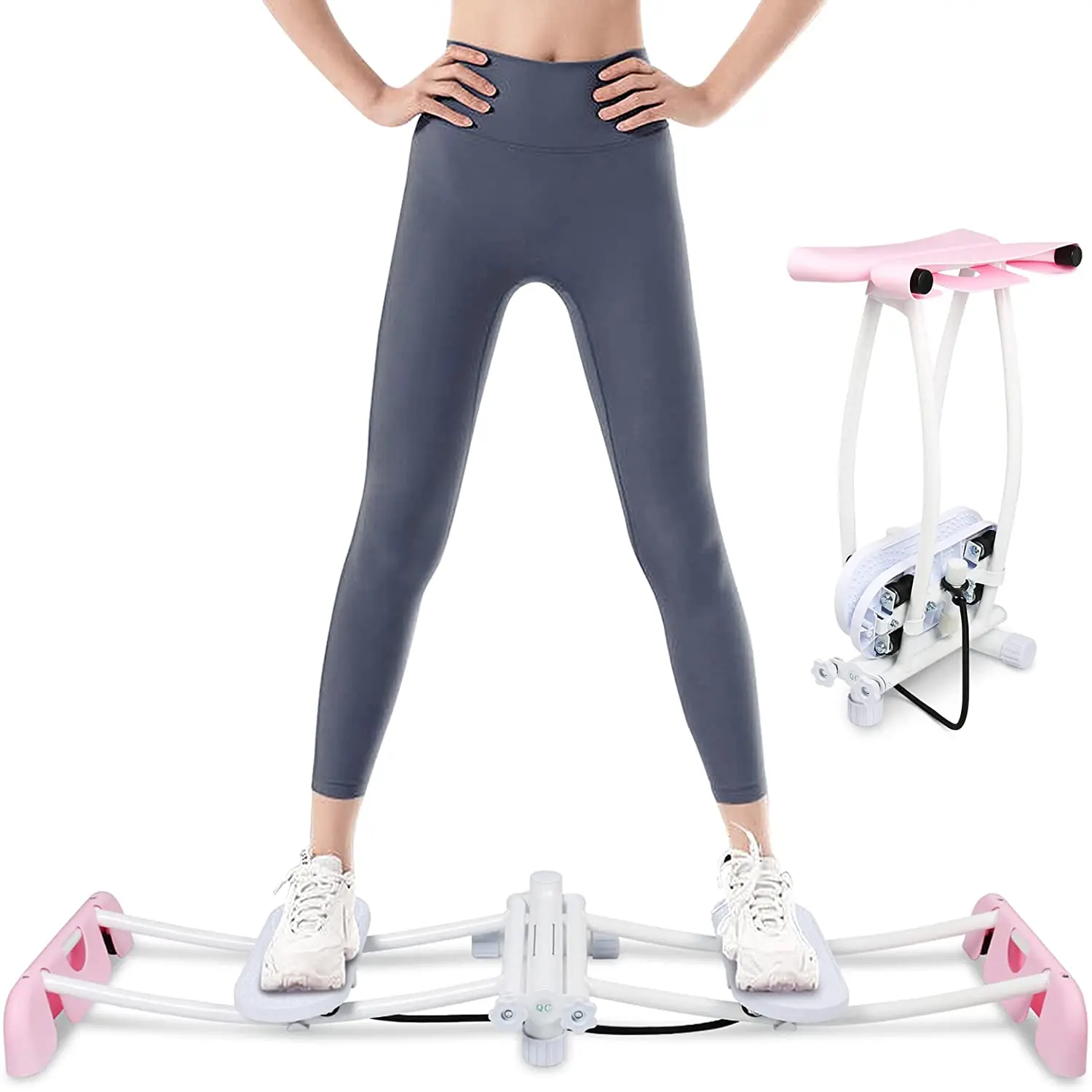 

Leg Trainer Ski Training, Pelvic Floor Muscle Inner Thigh Exerciser,Postpartum Repair,Workouts Cardio,Hip Training Machine