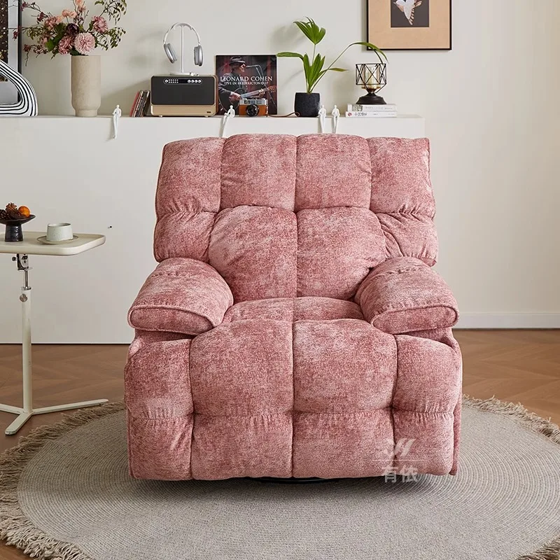 

Multifunctional electric lazy sofa space capsule living room rocking chair swivel chair single sofa bed small apartment sleeping