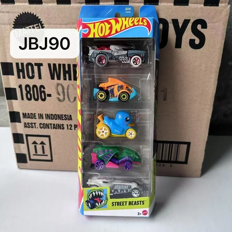 1/64 Originele Mattel Hot Wheels X Formule 1 5 Packs Moneygram Haas F1 Team Kick Sauber F1 Team Collectible Auto speelgoed Diecast Voertuig