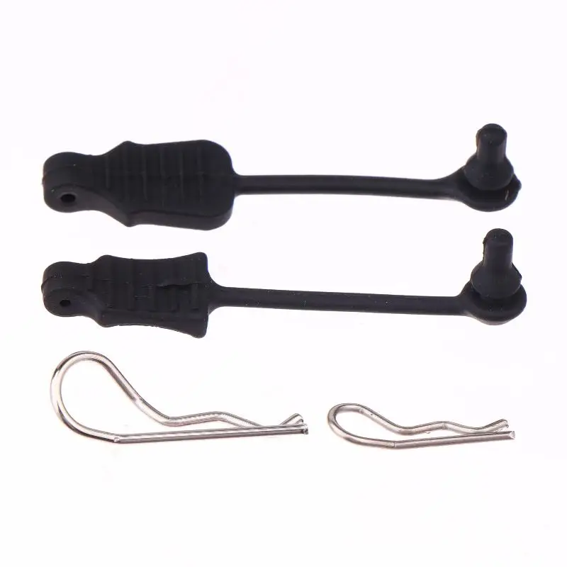 Набор фиксаторов зажимов для тела из силикагеля для масштаба 1/10 1/8 1/12 1/16, радиоуправляемая модель автомобиля, обновленный аксессуар R Pin