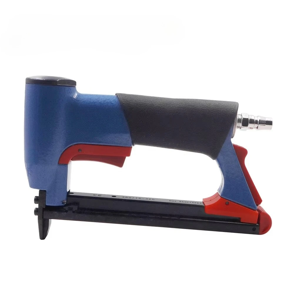 21GA Industrial 8016-420 Air Stapler Pneumatic Steel Staple Gun for DIY Stapling Tool