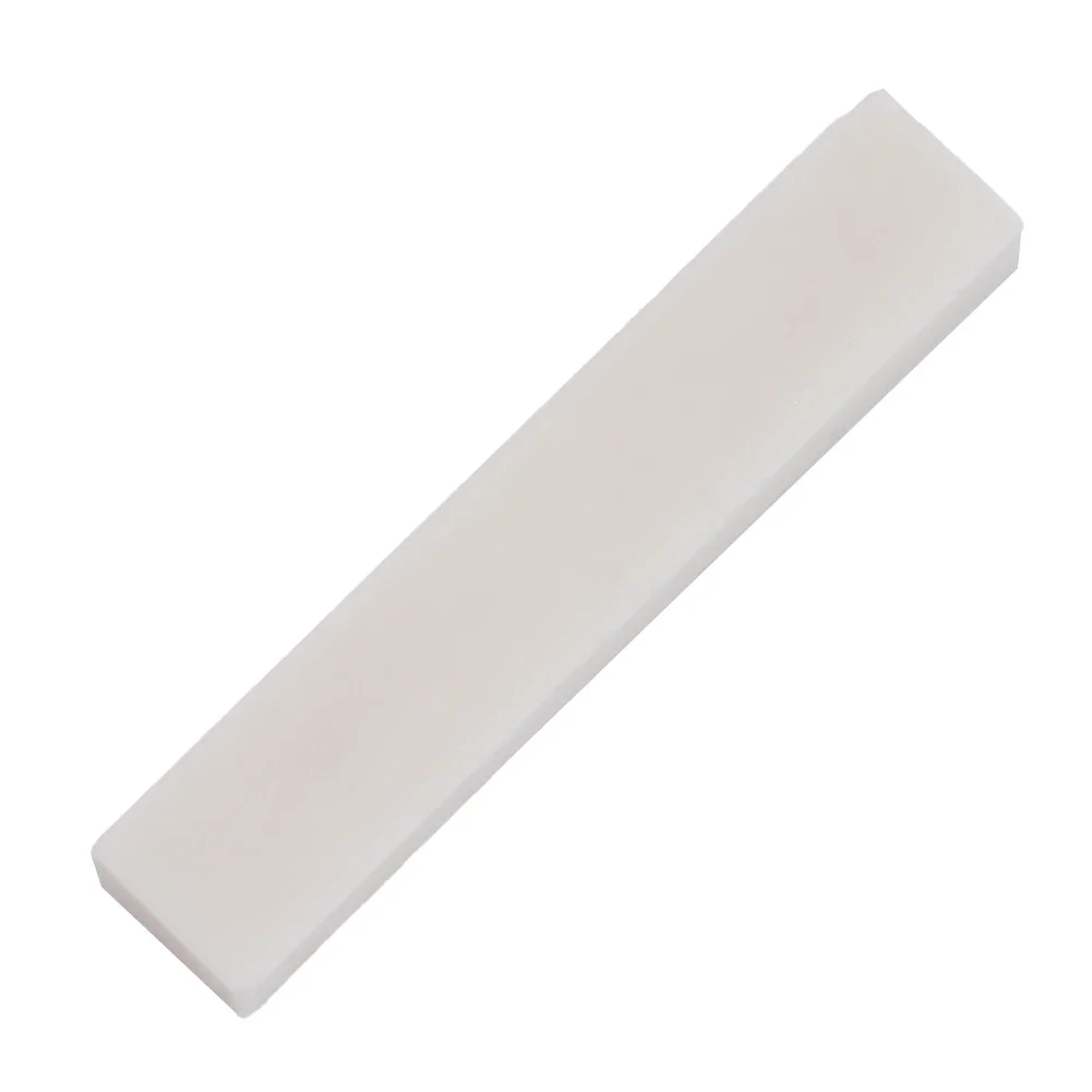 1pcs Blank Guitar Nut For Guitar For Luthier Saddle Bridge Quality Replacement Spare Useful Blank Bone Nut DIY