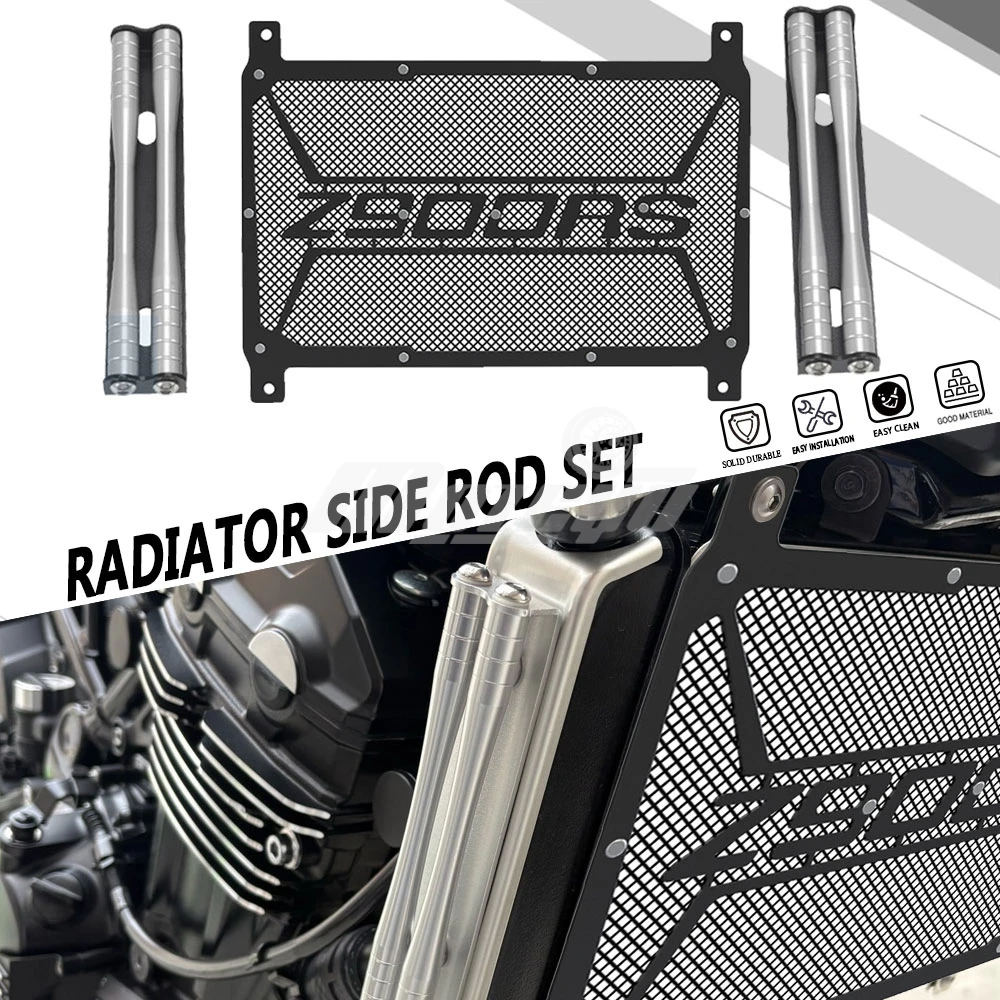 

2021-2024 2025 2026 FOR KAWASAKI Z900RS Z 900 RS SE Z 900RS Performance Radiator Guard Radiator Side Guards Protection Bar Cover