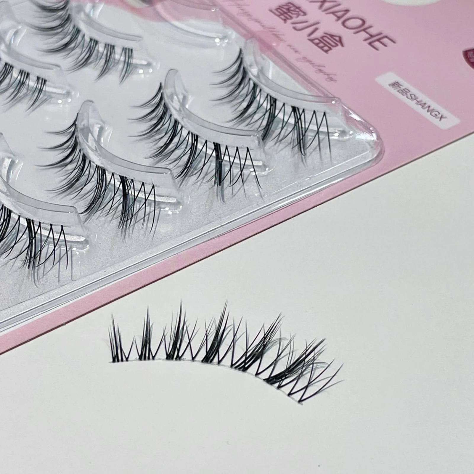 5 Pairs Wispy 3D Volume False  - огляд і ціна Eyelash Extension In Chinese