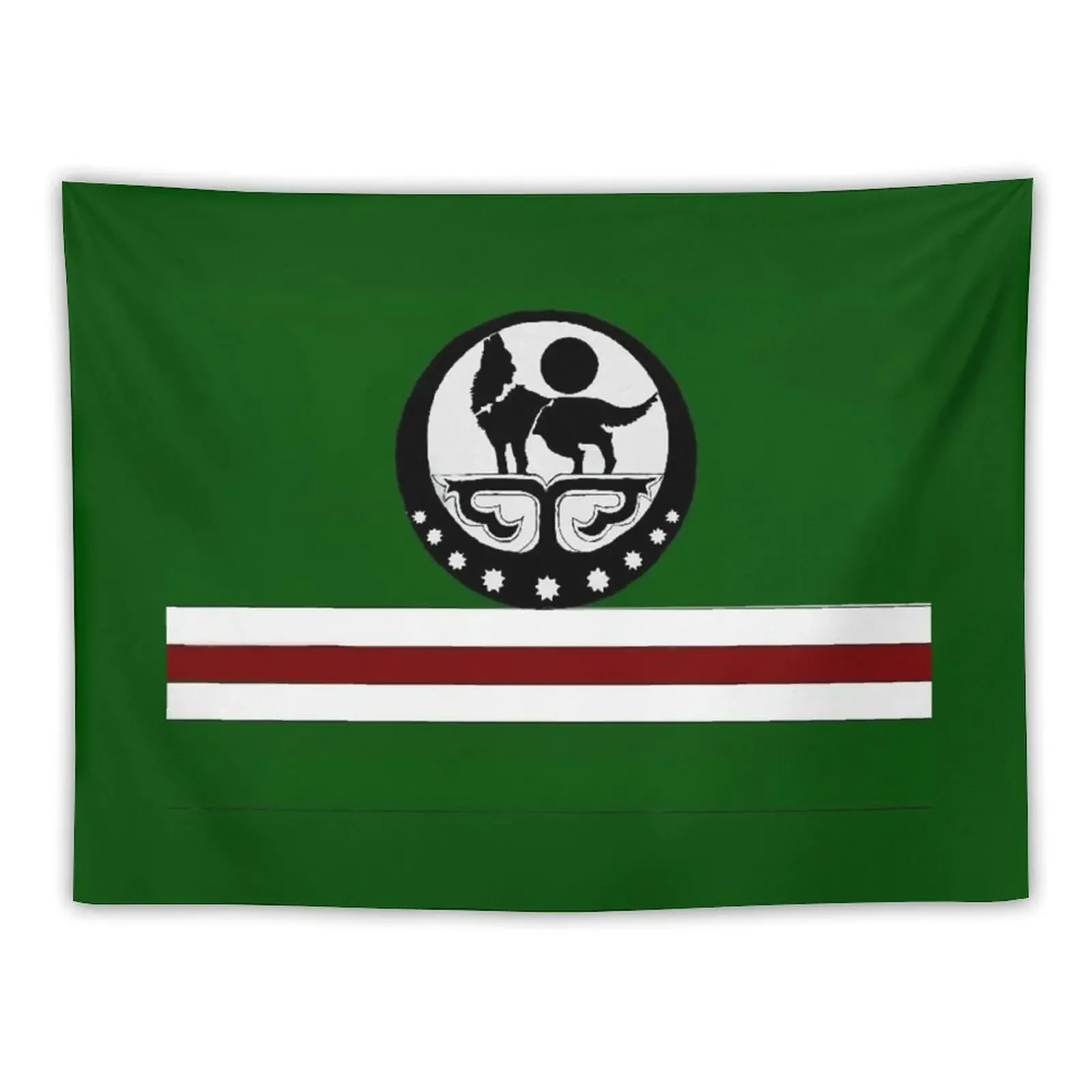 Chechen Flag Tapestry Art Mural Outdoor Decoration Tapestry