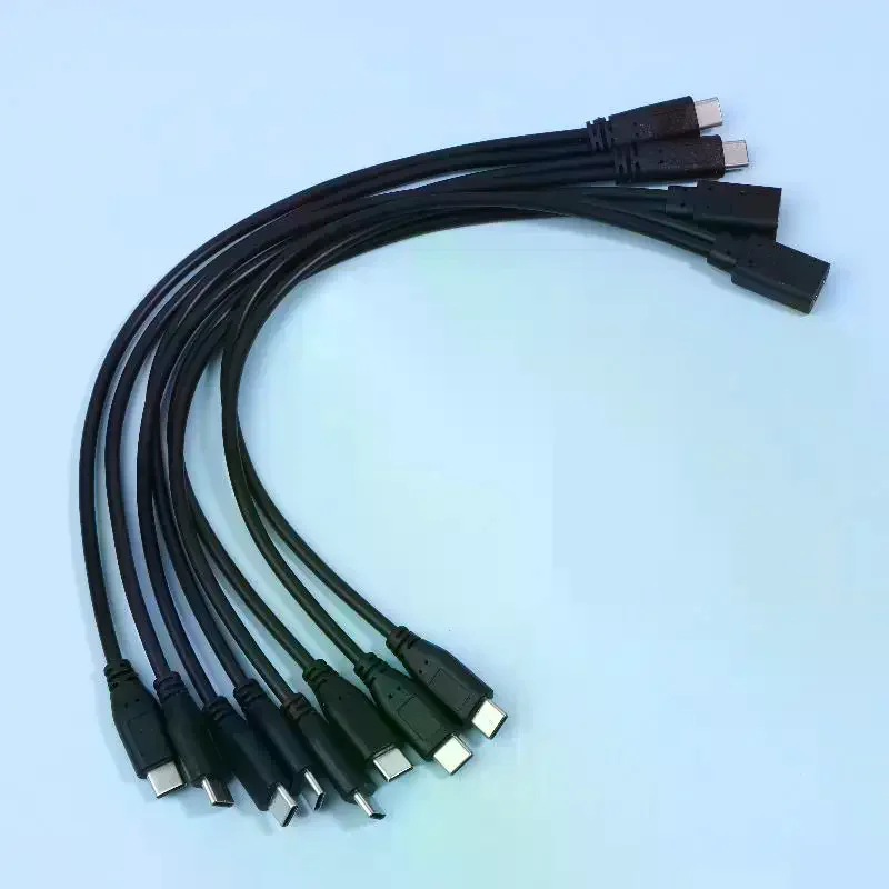 USB C Cable Splitter Type C Cable Splitter 1 To 2 Extension Wire Power Adapter 3A 15W Multiple Devices Charging Cable Adapter