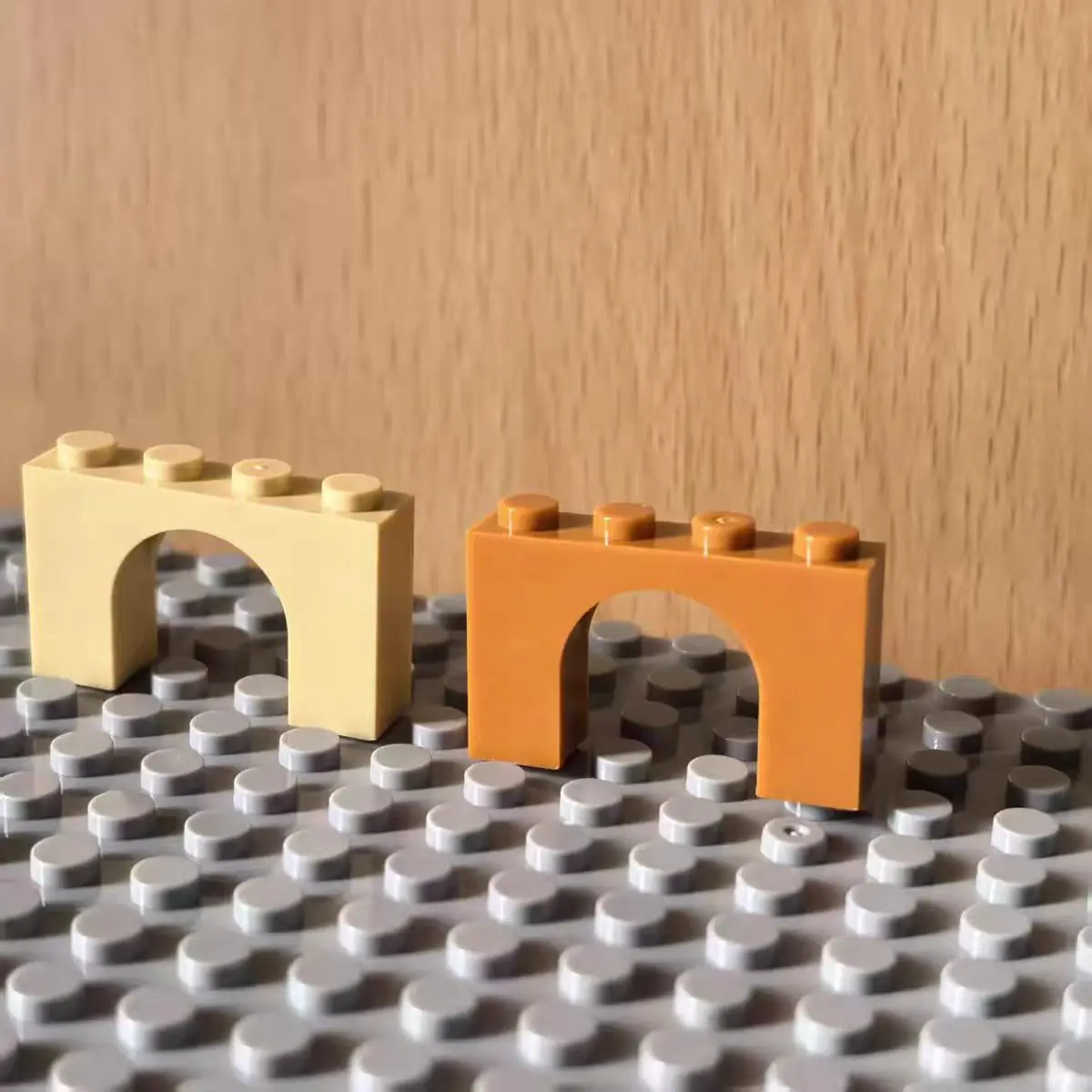 

10PCS MOC building block parts accessories sample 6182 medieval Western style building doors and windows 1x4x2 arch DIY toy gift