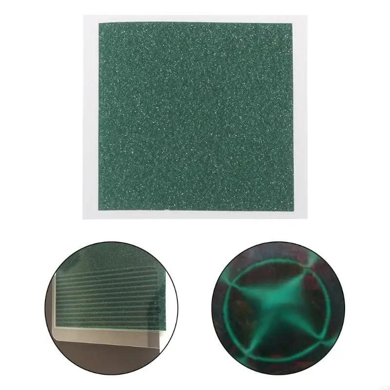 367D Magnetic Field Viewer Viewing Film 50x50mm Card Magnet Detector Pattern Display