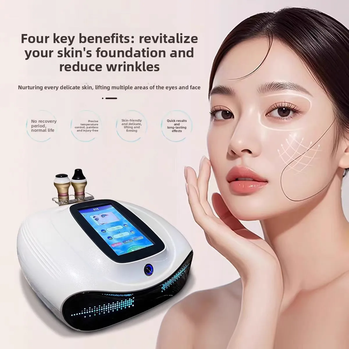 Eye Master Anti-aging Beauty Equipment Eye Introduction Device Beauty Salon Uses Facial Collagen Gun Machine To Lift and Tighten