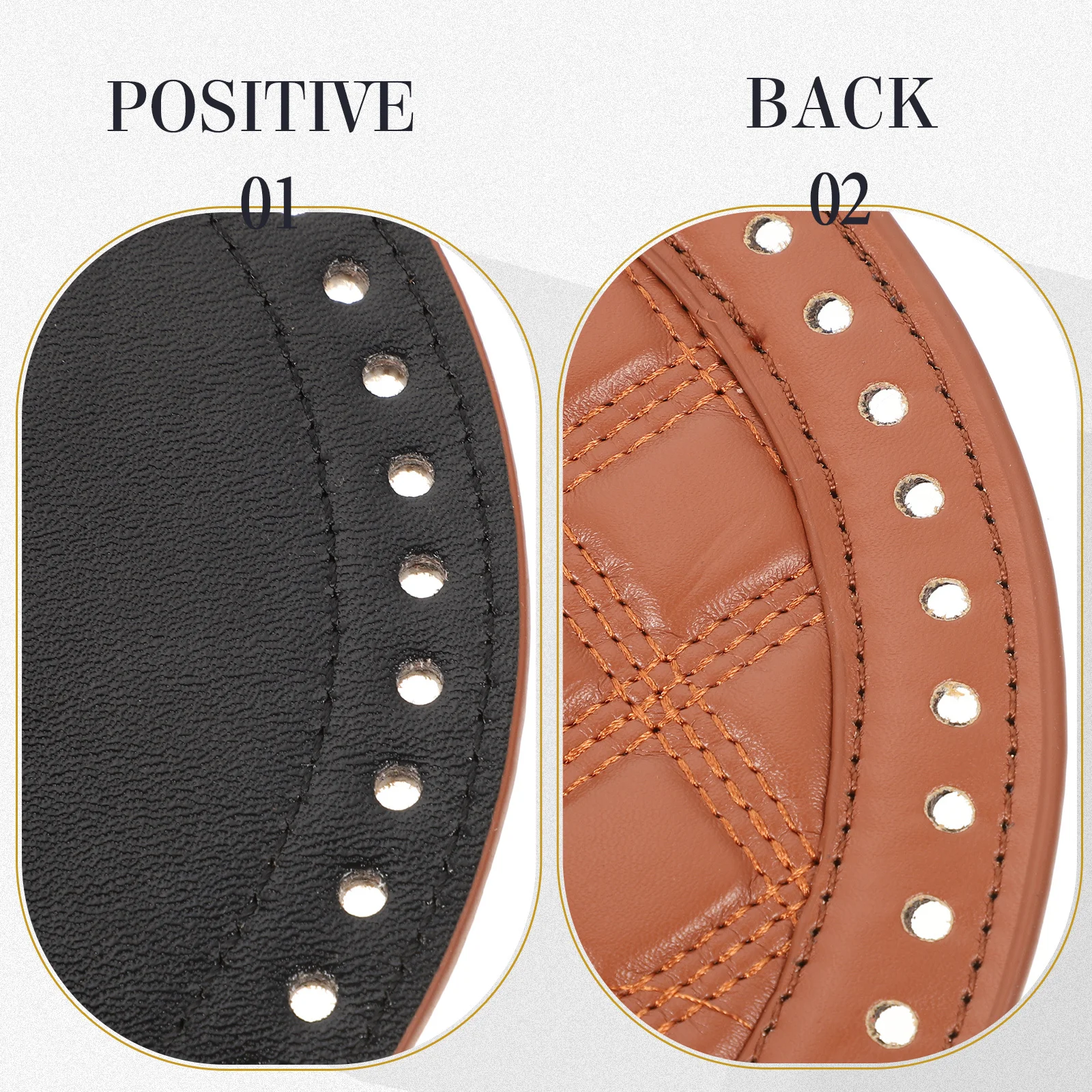 

18Cm Woven Bag Material Pu Bag Bottom Base Round Sturdy Diy Accessory For Crafting Purses Bags Gift Making Brown Durable