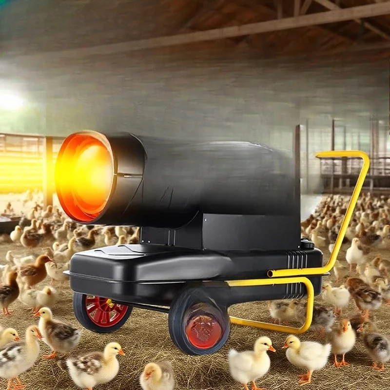 

Hot air blower high power industrial heater, gun greenhouse diesel heater