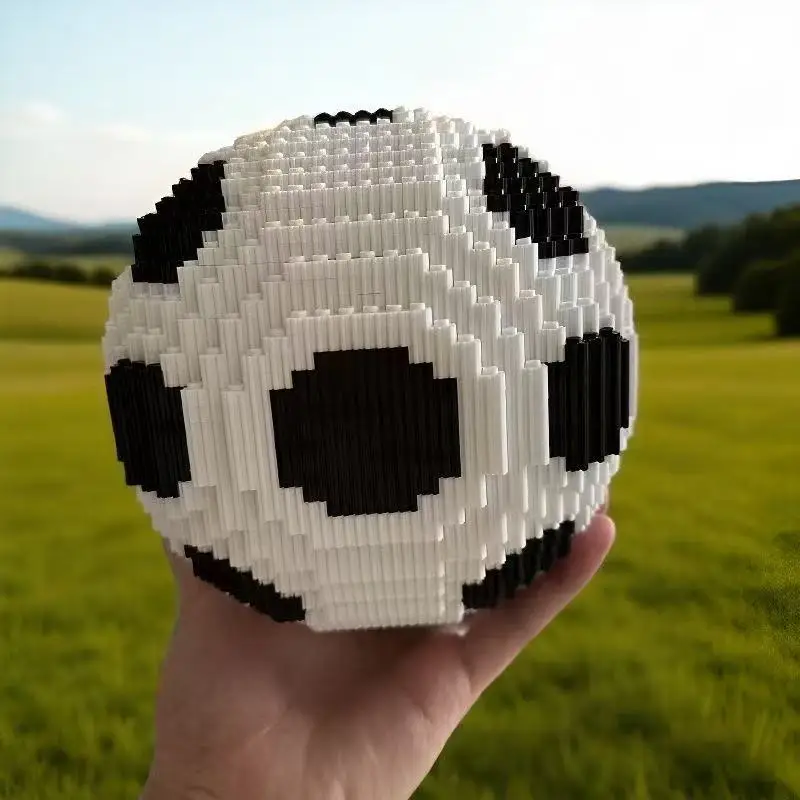 كامب نو نادي الماس ملعب كرة القدم الطوب العمارة الشهيرة بناء لعبة المكعبات للأطفال الأولاد هدايا عيد ميلاد زخرفة مكتب