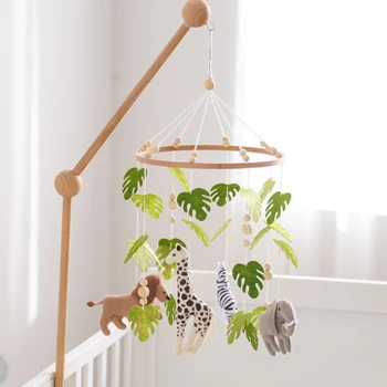 Felt Forest Animal Crib Mobile 1