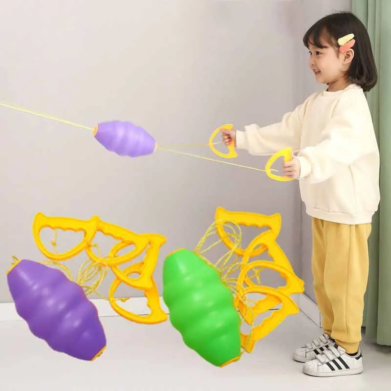 Children's Leisure Indoor Pulling Ball Sensory Training Kindergarten Outdoor Sports Pulling Ball Interactive Sport Toys