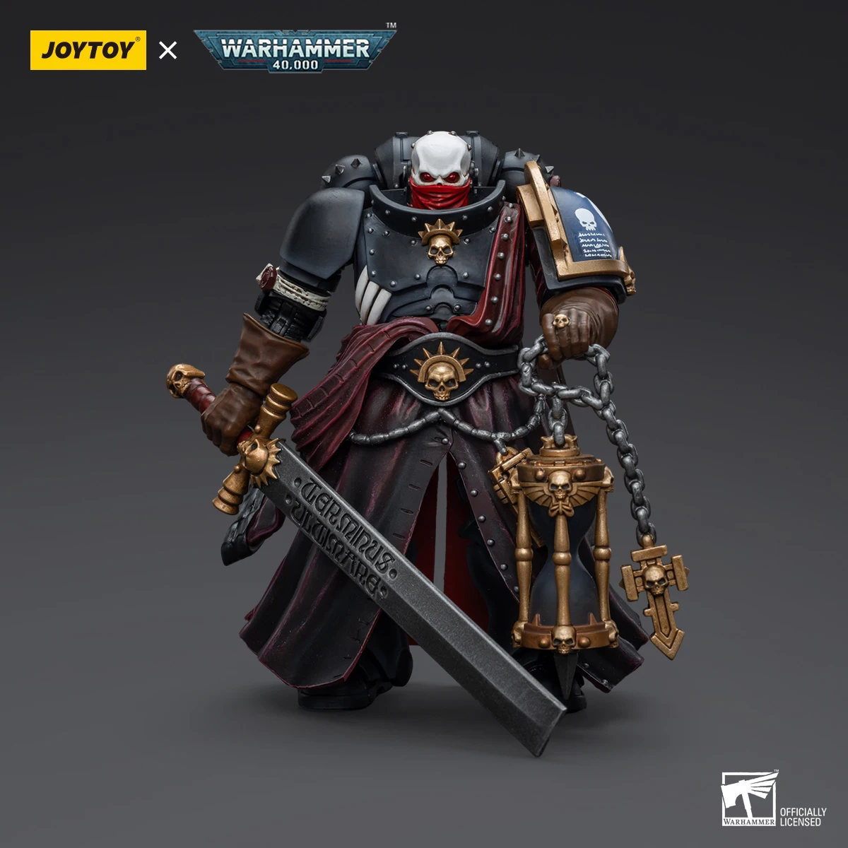 JOYTOY Warhammer 40k 1: 18 Ultramarines Judiciar and Chaplain(Indomitus)