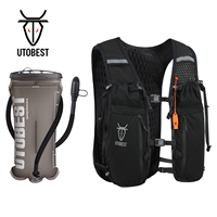 UTOBEST Trail Running Backpack 10L Ultra Lightweight Hydration Vest with 2L Water Bladder for Outdoor Hiking Cycling Marathon