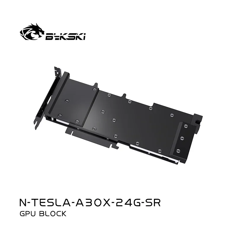 Bykski N-Tesla-A30X-24G-SR GPU Block Use for NVIDIA Tesla A30X 24G Graphics Card PC Water Cooling Copper All Metal Radiator