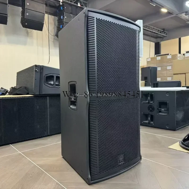WMWMNU V 45 Double 15-inch Passive Two-way Speaker for Marching Band Practice,or Large-scale Concert Professional Stage