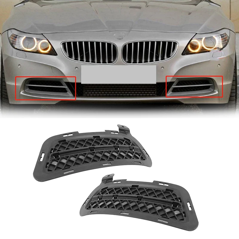 Grille de calandre avant de voiture pour BMW, pare-chocs inférieur, antibrouillard, garniture de couvercle, Z4, E89, 2009-2016, 51117203799 magasins