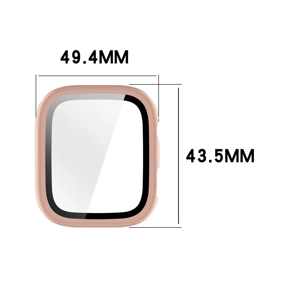 BEHUA Tempered Glass With Case For Huawei Honor Watch X5i Screen Protector Hard PC Bumper Cover For Honor Choice Watch 6i