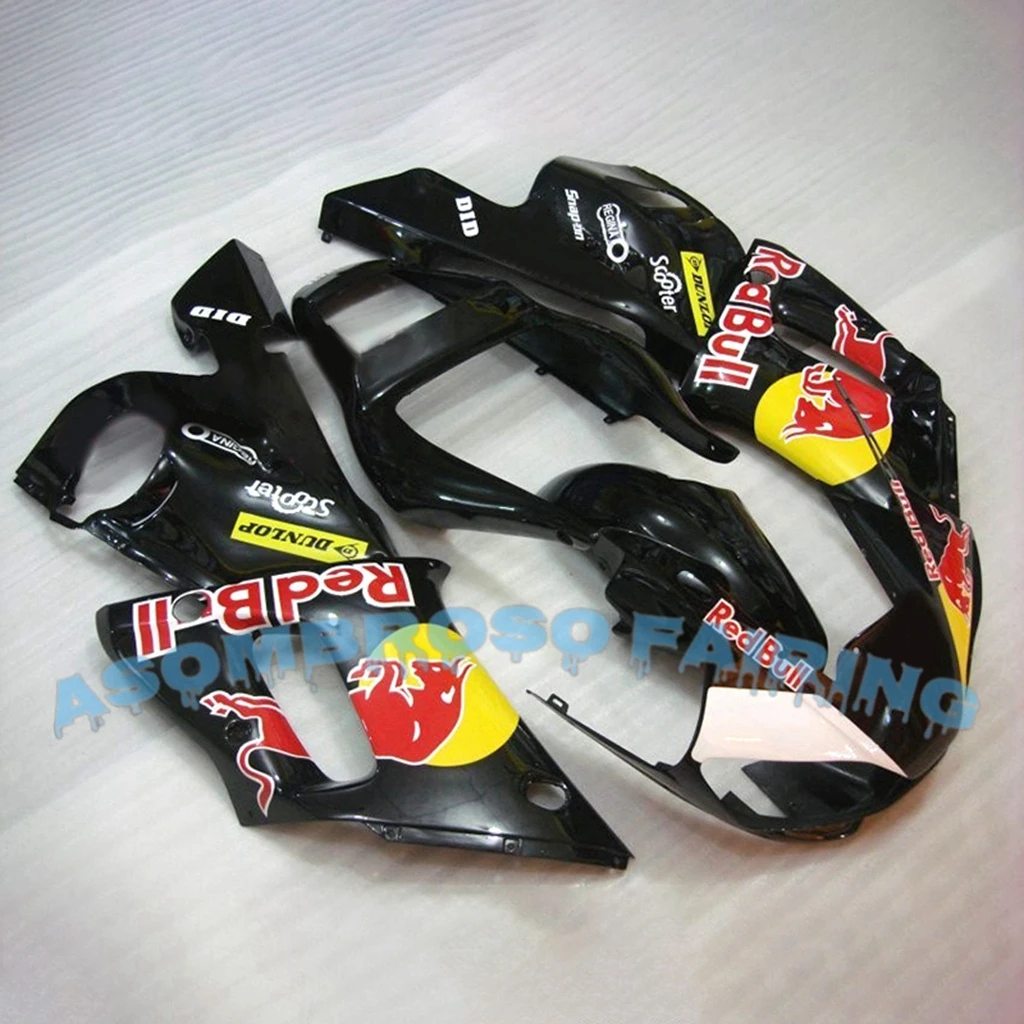 New ABS Motorcycle Fairings Kit Fit For YAMAHA YZF- R6 1998 1999 2000 2001 2002 98 99 00 01 02 Black with Stickers Bodywork Set