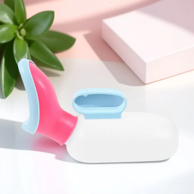 

Soft-Mouth With Lid Urinal Reusable Portable Emergency Urination Device For Women Travel Camping Outdoor Elderly Use