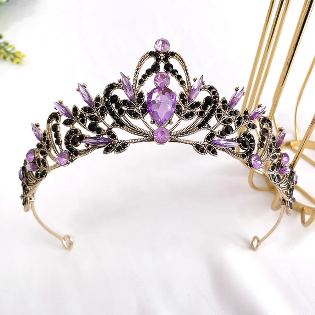 

Элегантная свадебная тиара со стразами, корона на день рождения, свадебная повязка на голову для выпускного вечера, аксессуары для волос, диадемы для женщин, невесты, цинковый сплав