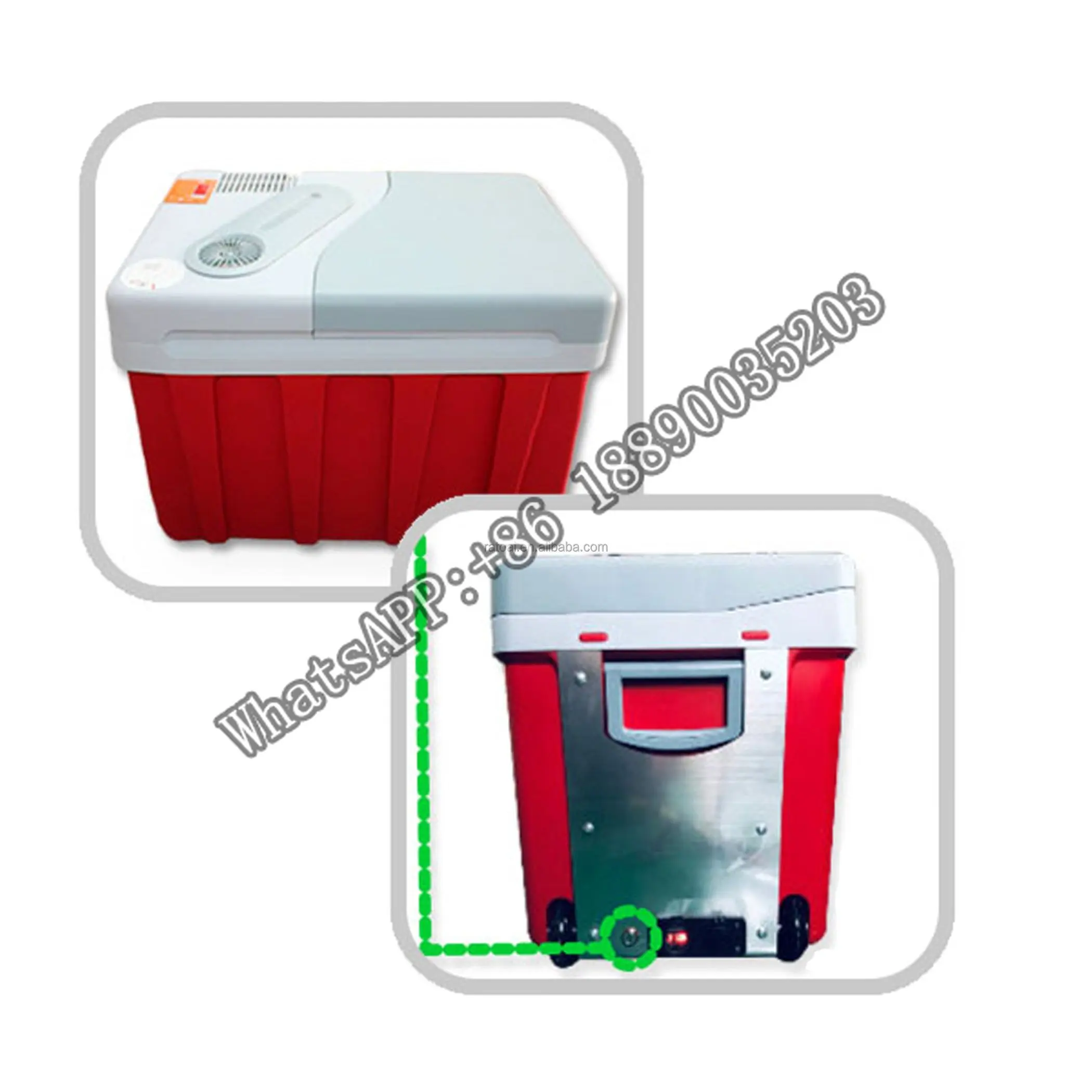 Portable pig semen constant temperature refrigerator,   refrigerator