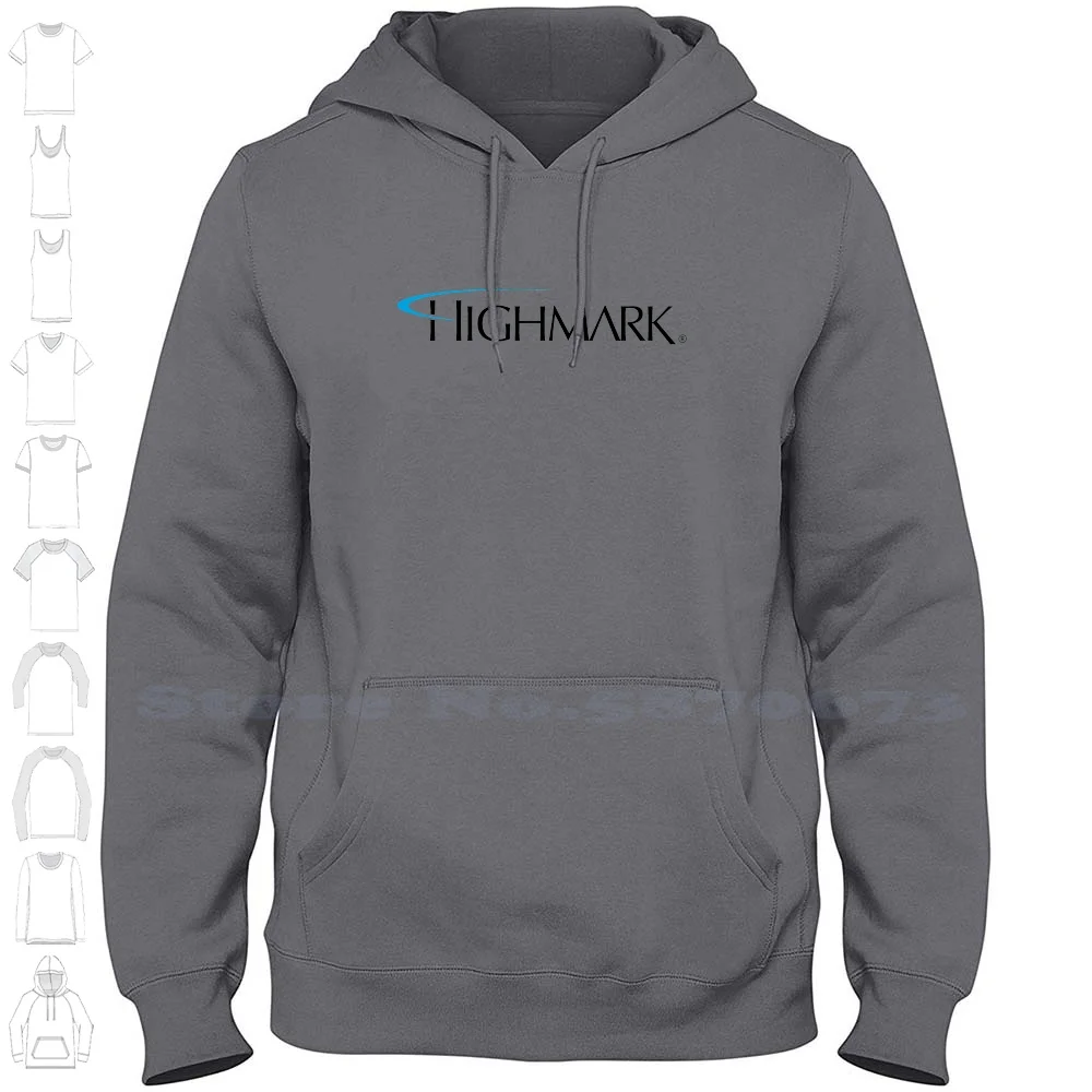 Highmark Logo Fashion Sweatshirt Top Quality 100% Cotton Hoodies