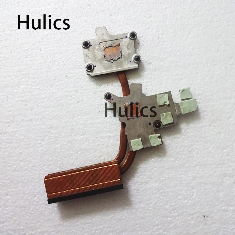 Hulics Used Laptop Heatsink Cooling Fan Cpu Cooler For DELL 3750 V3750 N7110  8PX81 08PX81 CN-08PX81 G8K4H 0G8K4H