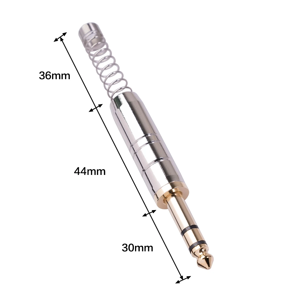 قابس Wlding ثنائي القناة لكابل جيتار كهربائي سهل الاستخدام ، كابل جيتار كهربائي ، استريو ذكر ، 2 ODM