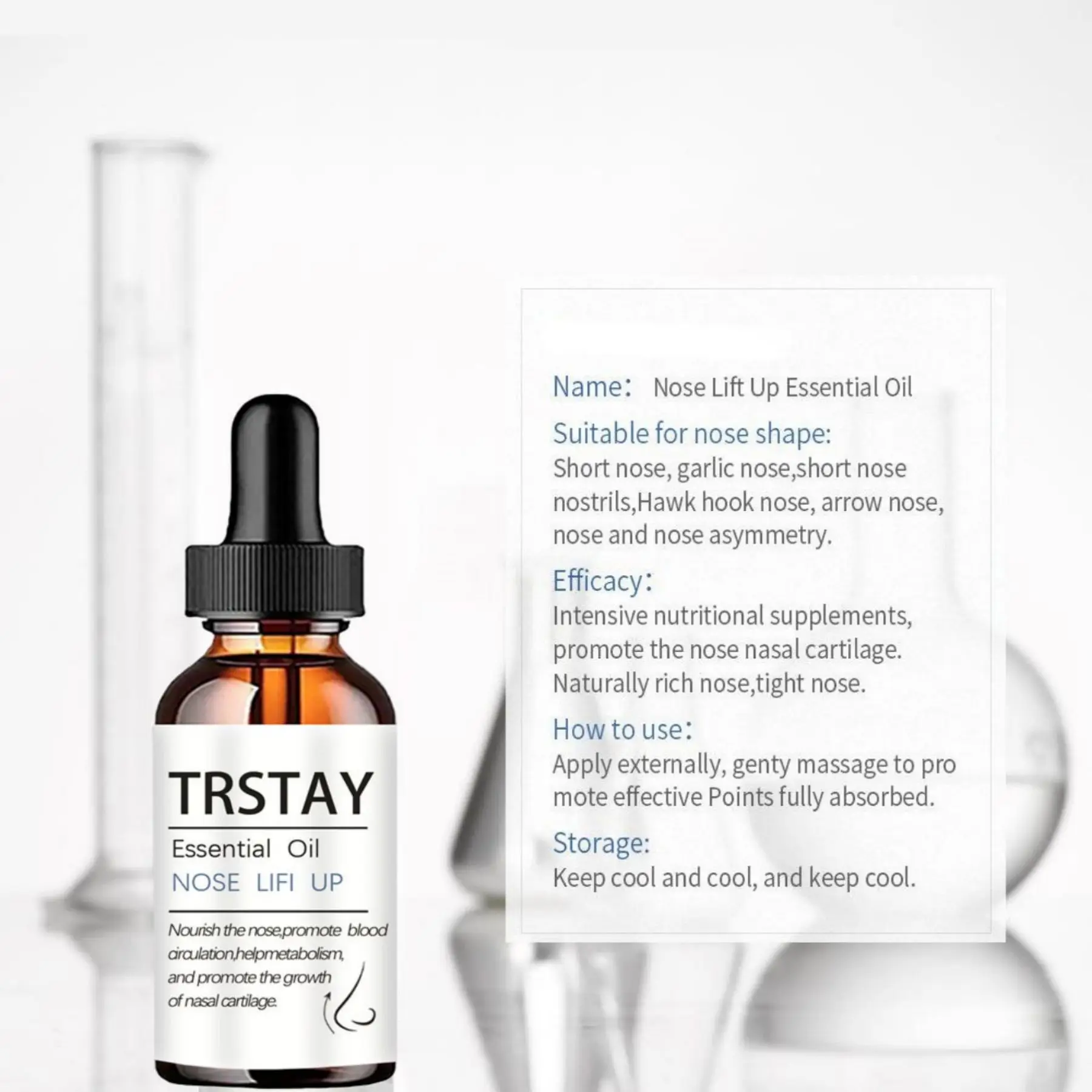 TRSTAY New Arrivals Nose Lift Up Essence Oil Nose Shaping anti-aging shrinkage of pores Essence Remodeli Serum