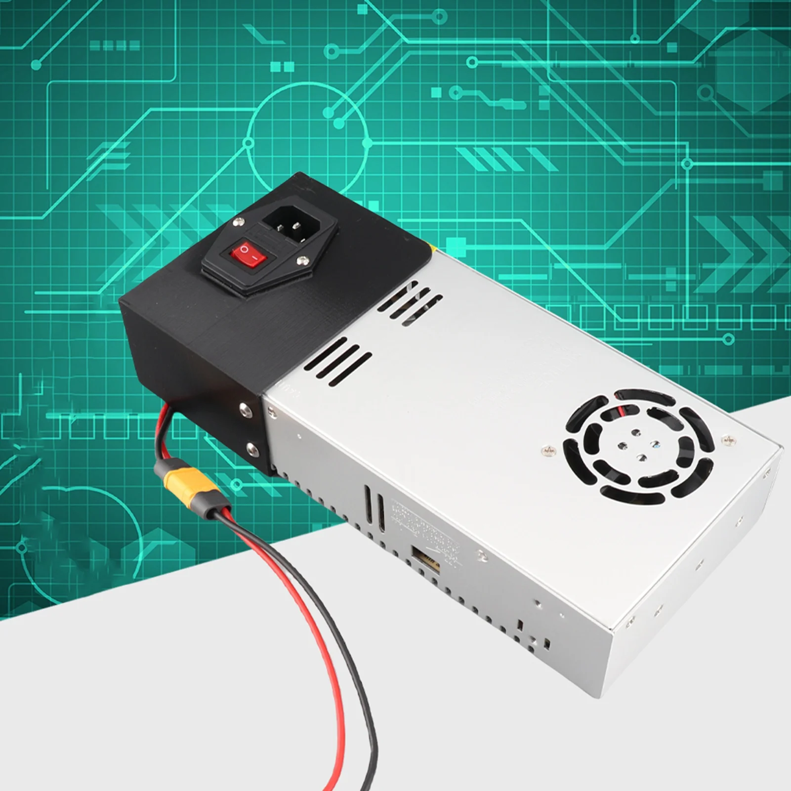 

Блок питания, регулируемый блок питания для 3D-принтера Ender-3 3PRO, выход DC24V/15A, вход AC110V/240V