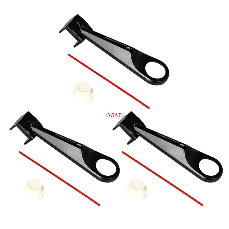 

G5AD 3PCS Цепочка смазочных смазочных смазок набор смазочных инструментов для энтузиастов мотоциклов