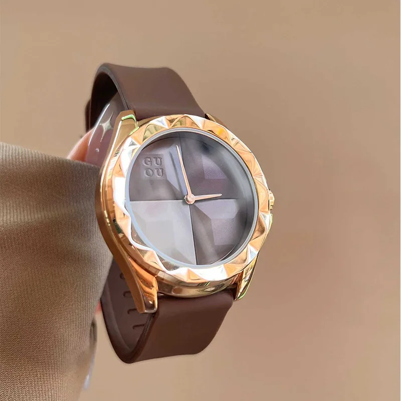Elegant Women'SWristwatchesTrendy And Versatile Women'S Watches Fashionable Quartz Watches With Large Dials Women'S Accessories.