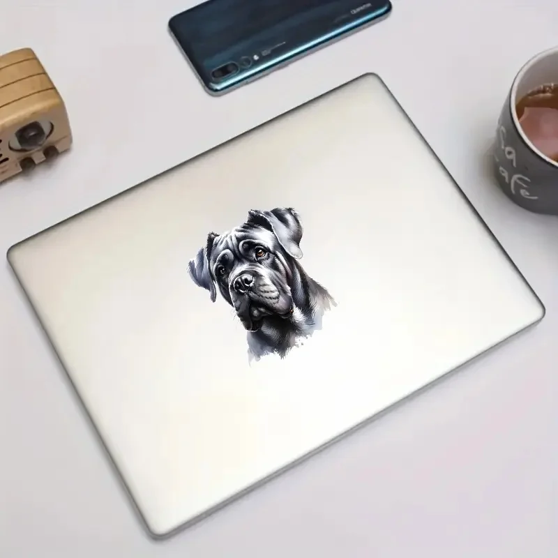 ملصق فينيل ذاتي اللصق من Cane Corso Dog، يستخدم لنوافذ السيارة، المصد، أجهزة الكمبيوتر المحمولة، ملحقات السيارة الخارجية المقاومة للماء #2