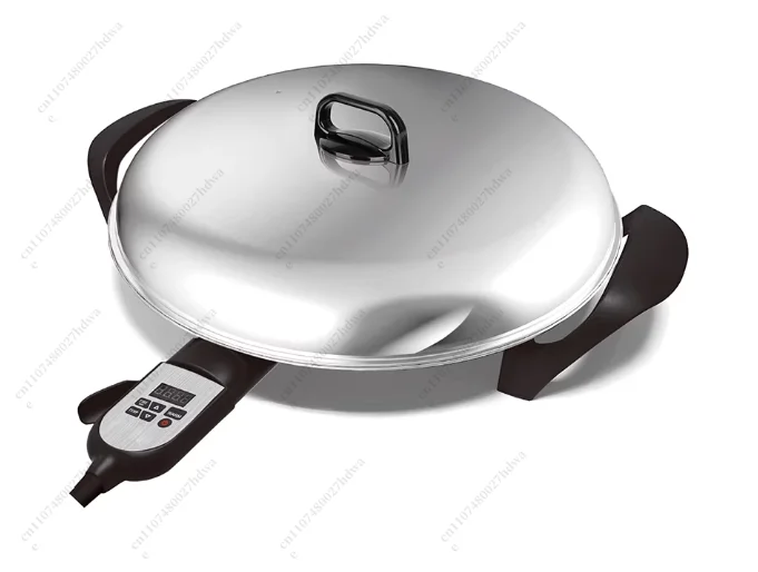 47cm Electronic Temperature Control Panel Commercial Injera 18.5 Inch 40cm Electric Baking Pan Teff Pancakes