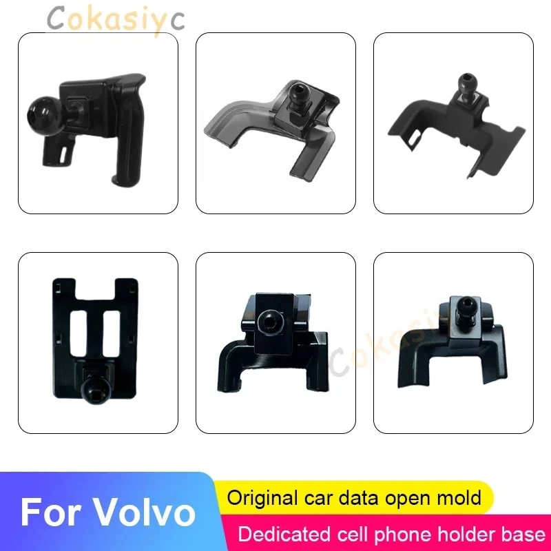 Car Phone Holder Base Collocation For Volvo XC40 XC60 S90 V90 S60 V60 XC90 Dedicated Air Vent Mobile Mount Bracket Mount