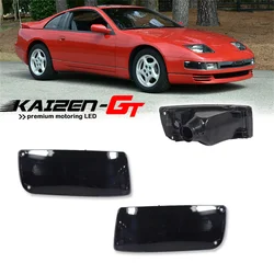 Car Front Bumper Side Marker Turn Signal Light Housing Shells For Nissan 300ZX Z Z32 1990 1991 1992 1993 1994 1995 1996 No Bulb